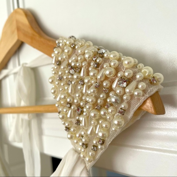 Prom Dress with Jewels appliqué - Picture 4 of 6